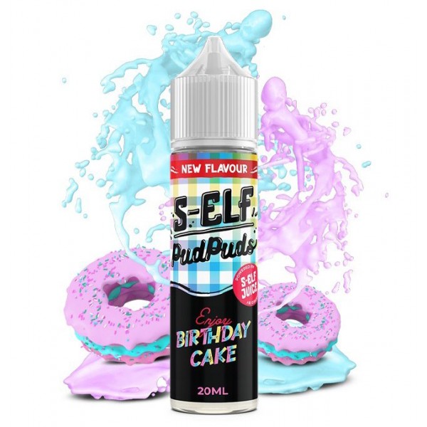 S-ELF JUICE PUDPUDS BIRTHDAY CAKE 60ML