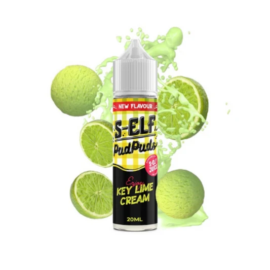 S-ELF JUICE PUDPUDS KEY LIME CREAM 60ML