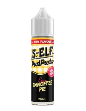 S-ELF JUICE PUDPUDS BANOFFEE PIE 60ML