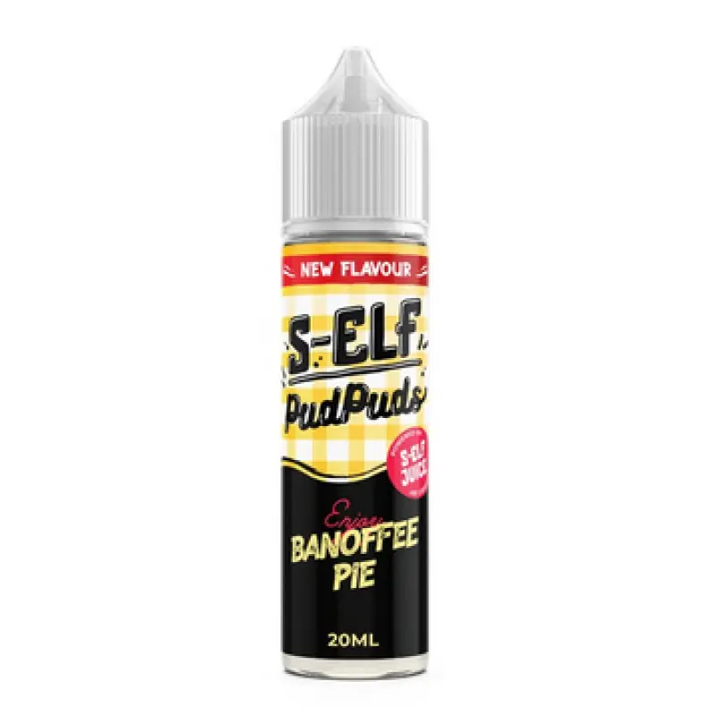 S-ELF JUICE PUDPUDS BANOFFEE PIE 60ML