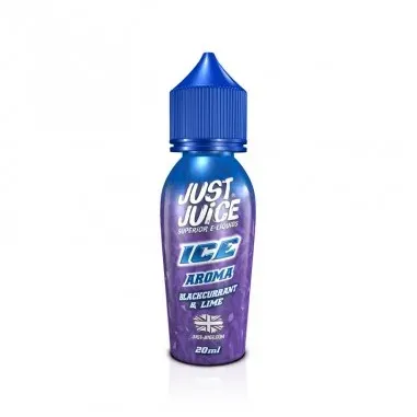 JUST JUICE ICE BLACKCURRANT & LIME 60ML