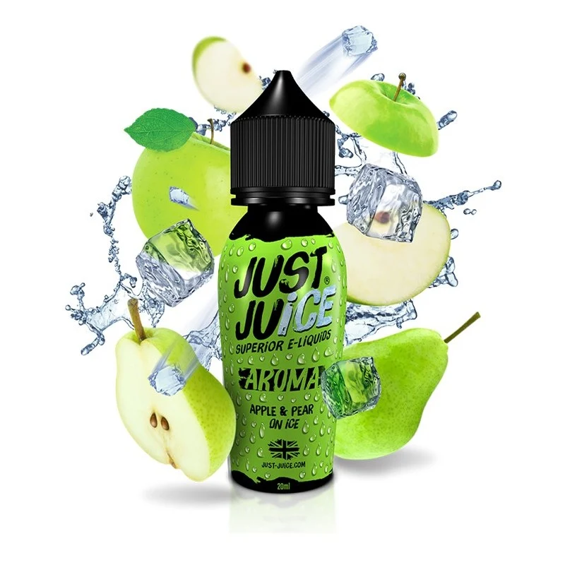 JUST JUICE APPLE & PEAR ON ICE 60ML