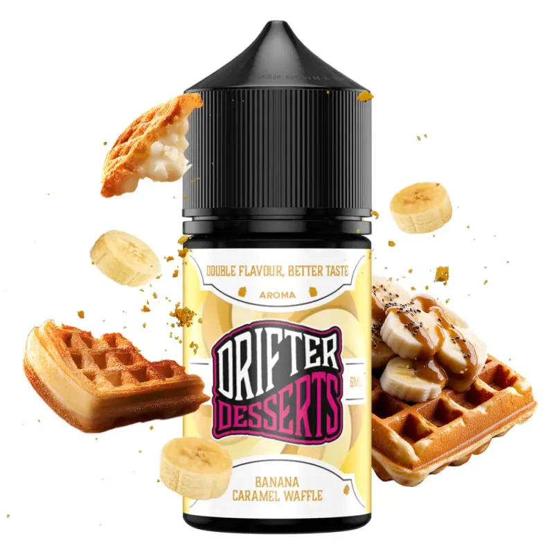 DRIFTER DESSERTS BANANA CARAMEL WAFFLE 30ML