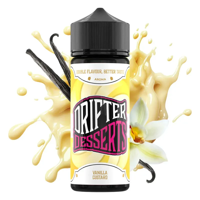 DRIFTER DESSERTS VANILLA CUSTARD 120ML