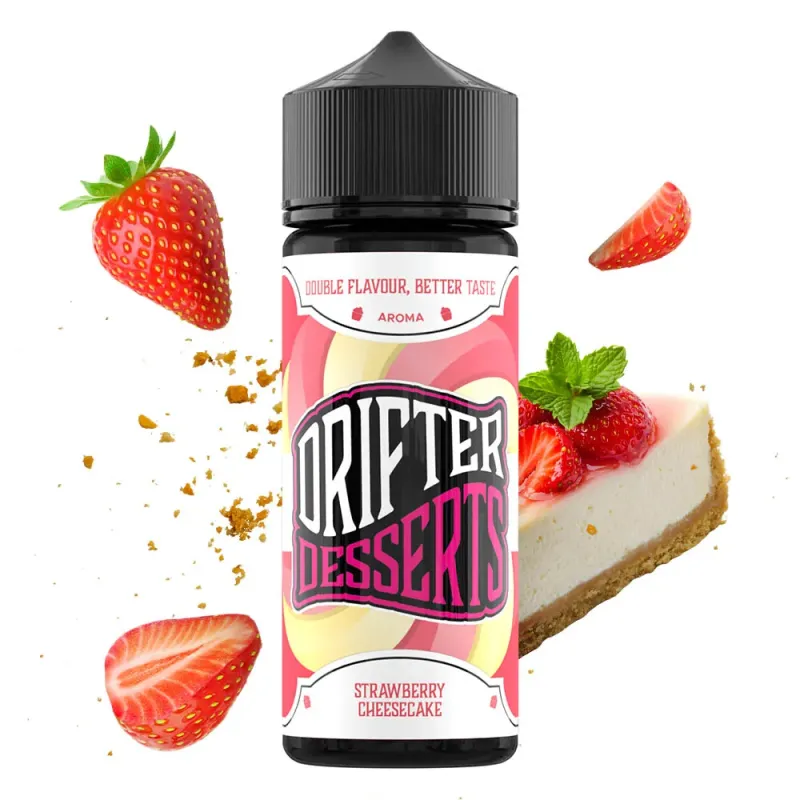 DRIFTER DESSERTS STRAWBERRY CHEESECAKE 120ML