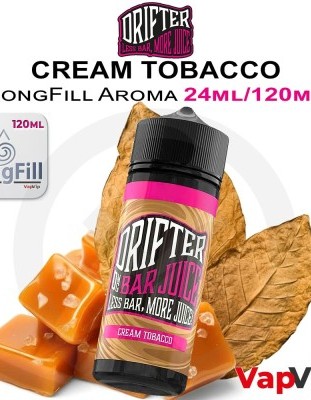 DRIFTER BAR JUICE CREAM TOBACCO 120ML