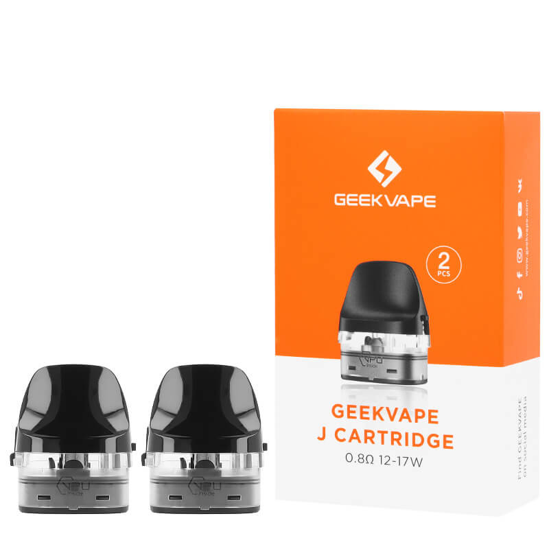 GEEKVAPE J CARTRIDGE 0.8OHM 12-17W 5ML