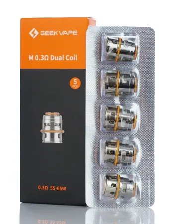 GEEKVAPE M DUAL COIL 0.3OHM 55-65W