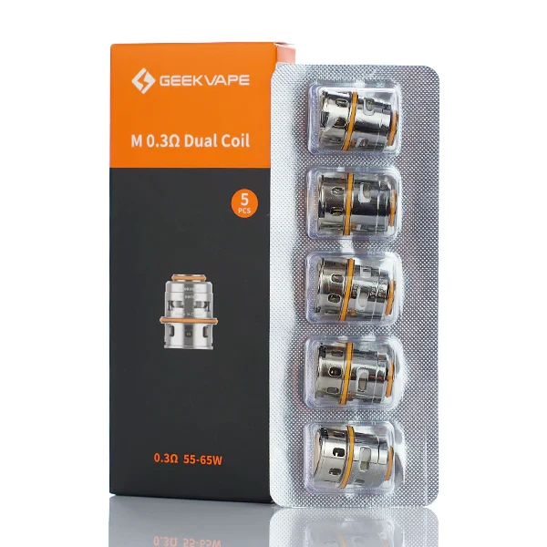 GEEKVAPE M DUAL COIL 0.3OHM 55-65W