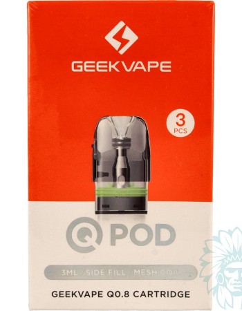 GEEKVAPE Q POD CARTRIDGE 0.8OHM 12-18W 3ML