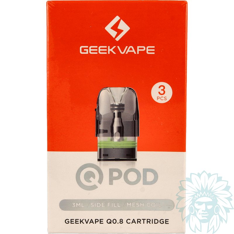 GEEKVAPE Q POD CARTRIDGE 0.8OHM 12-18W 3ML