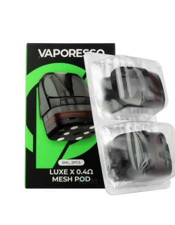 VAPORESSO LUXE X 0.4OHM MESH POD 26-32W 5ML