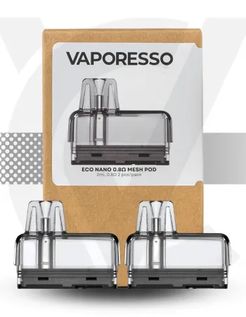 VAPORESSO ECO NANO 0.8OHM MESH POD 10ML