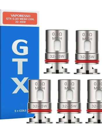 VAPORESSO GTX 0.3OHM MESH COIL 32-45W
