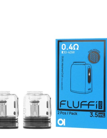 ASPIRE FLUFFI DUAL MESH POD 0.4OHM 30-40W 3.5ML