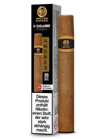 XO HAVANA 600 PUFFS 20MG ANDRES