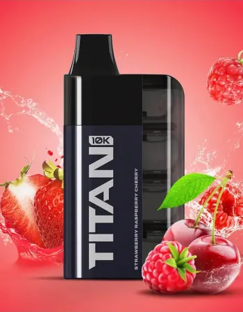 TITAN 10K PUFFS 20MG STRAWBERRY RASPBERRY CHERRY