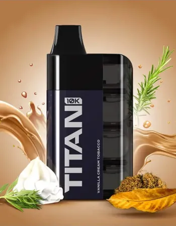 TITAN 10K PUFFS 20MG VANILLA CREAM TOBACCO