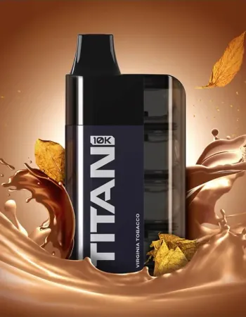 TITAN 10K PUFFS 20MG VIRGINIA TOBACCO