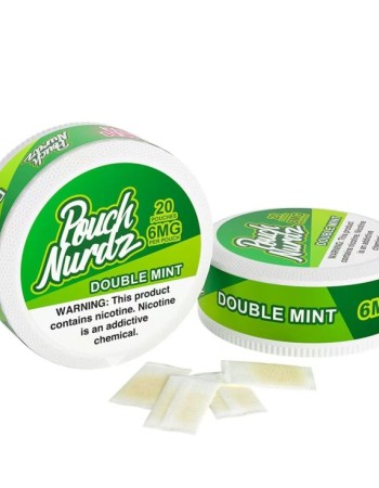POUCH NURDZ 6MG DOUBLE MINT