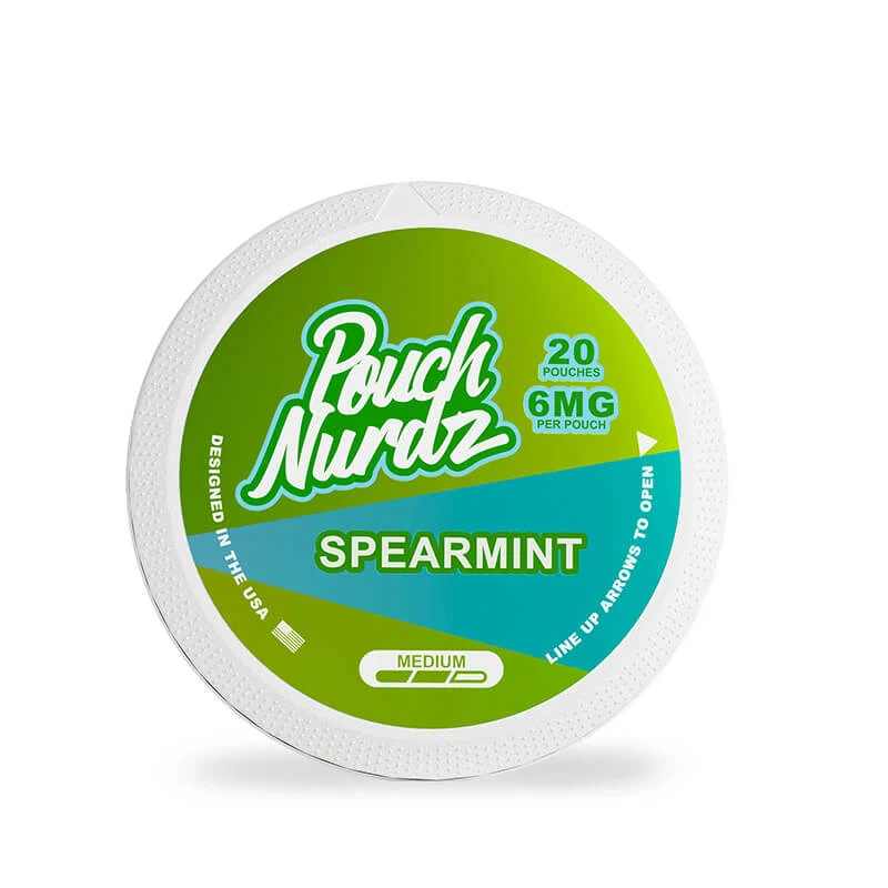 POUCH NURDZ 6MG SPEARMINT