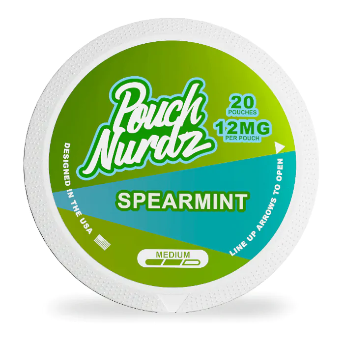 POUCH NURDZ 12MG SPEARMINT