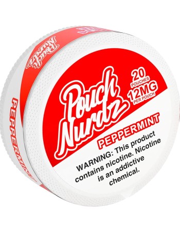 POUCH NURDZ 12MG PEPPERMINT