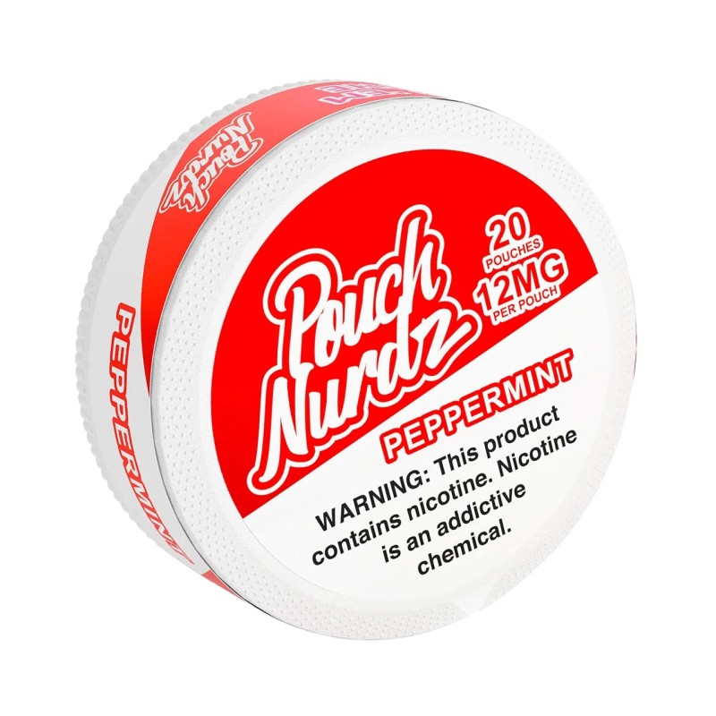 POUCH NURDZ 12MG PEPPERMINT