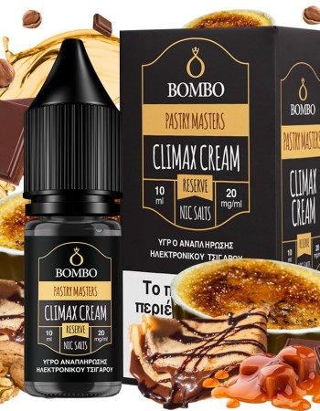 BOMBO PASTRY MASTERS CLIMAX CREAM SALT 20MG 10ML
